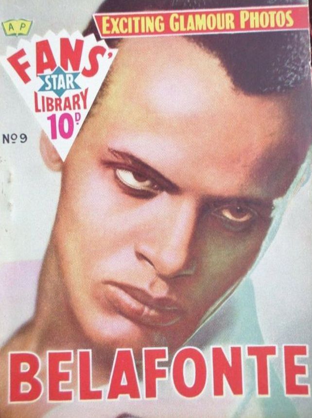 FANS STAR LIBRARY magazine side cover Issue 9  1958