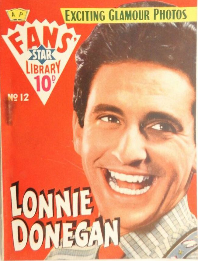 FANS STAR LIBRARY magazine side cover Issue 12  1959