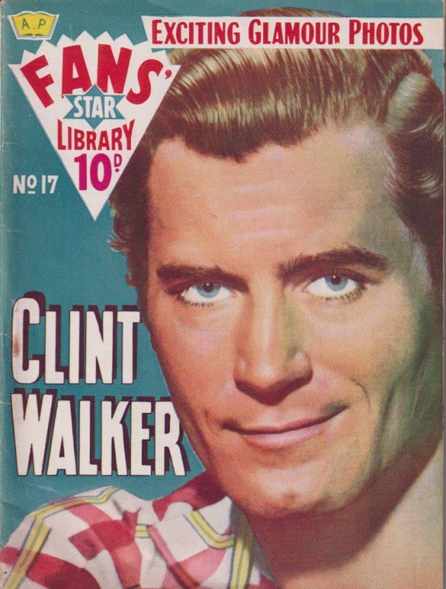 FANS STAR LIBRARY magazine side cover Issue 17  1959