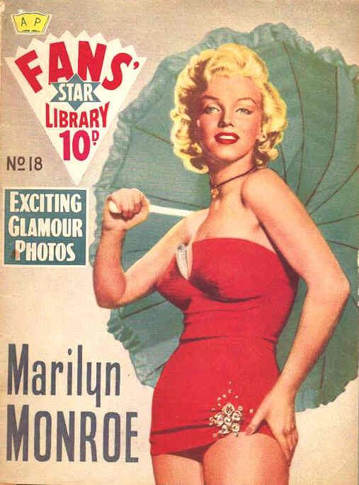 FANS STAR LIBRARY magazine side cover Issue 18  1959