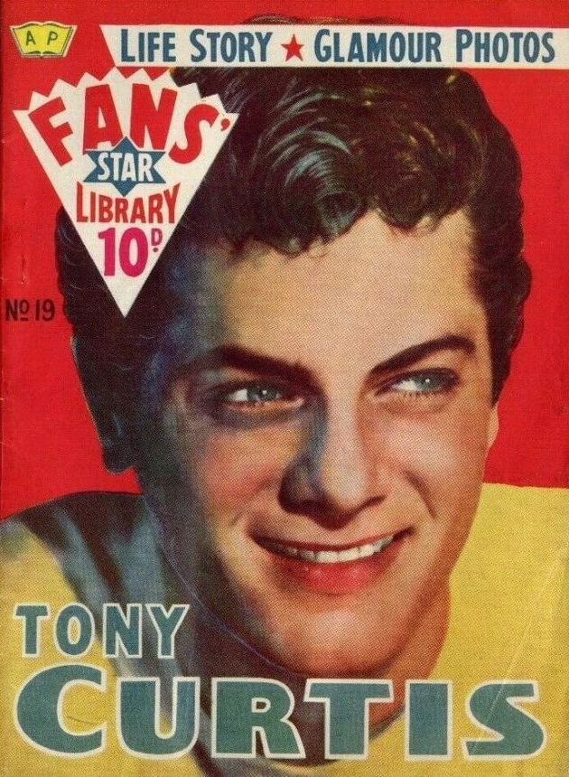 FANS STAR LIBRARY magazine side cover Issue 19 April 1959