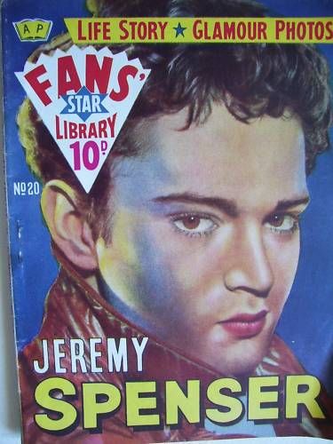 FANS STAR LIBRARY magazine side cover Issue 20  1959