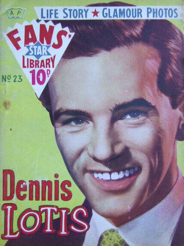 FANS STAR LIBRARY magazine side cover Issue 23  1959