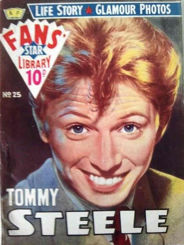 FANS STAR LIBRARY magazine side cover Issue 25  1959