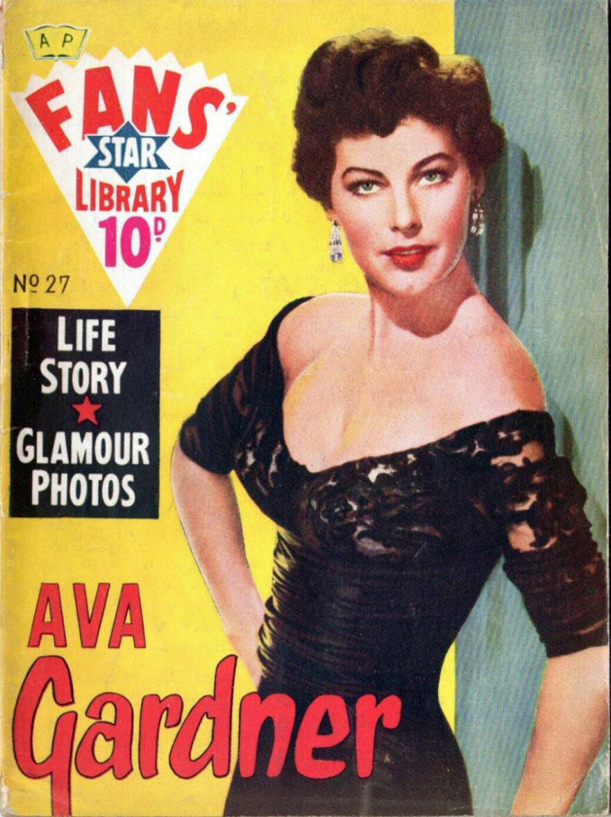 FANS STAR LIBRARY magazine side cover Issue 27  1959