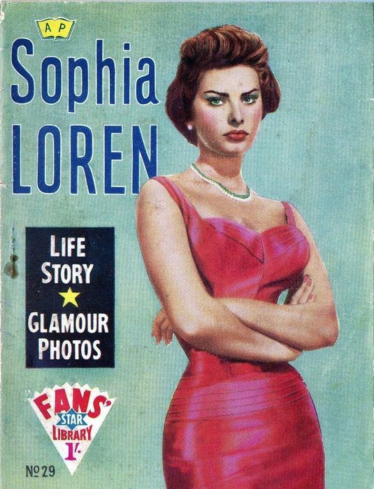 FANS STAR LIBRARY magazine side cover Issue 29  1959