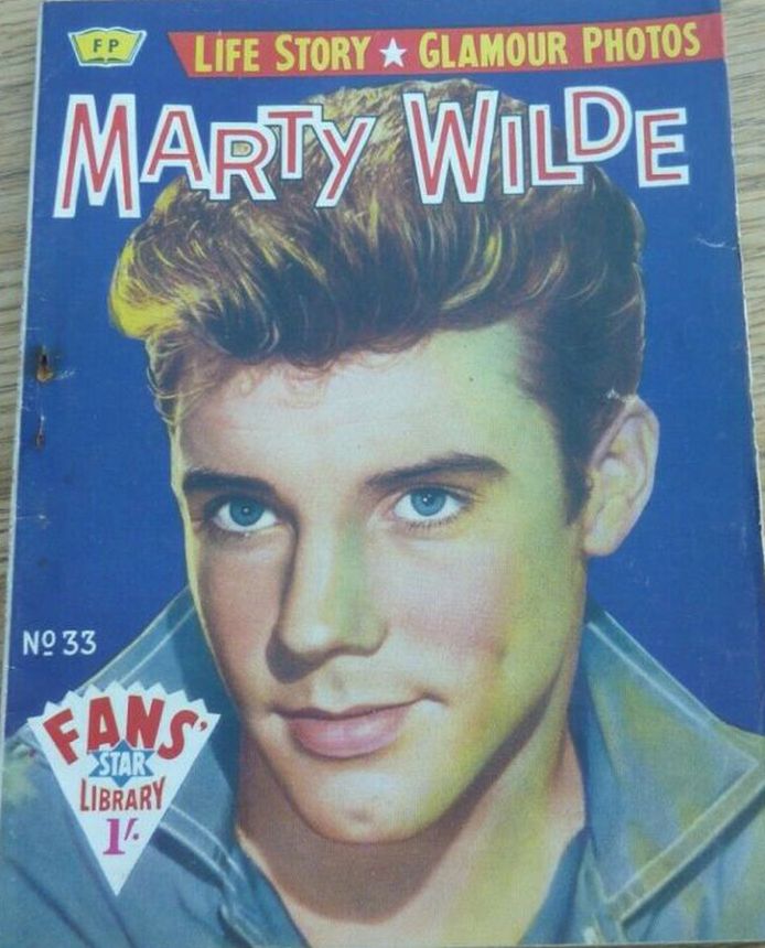 FANS STAR LIBRARY magazine side cover Issue 33  1959