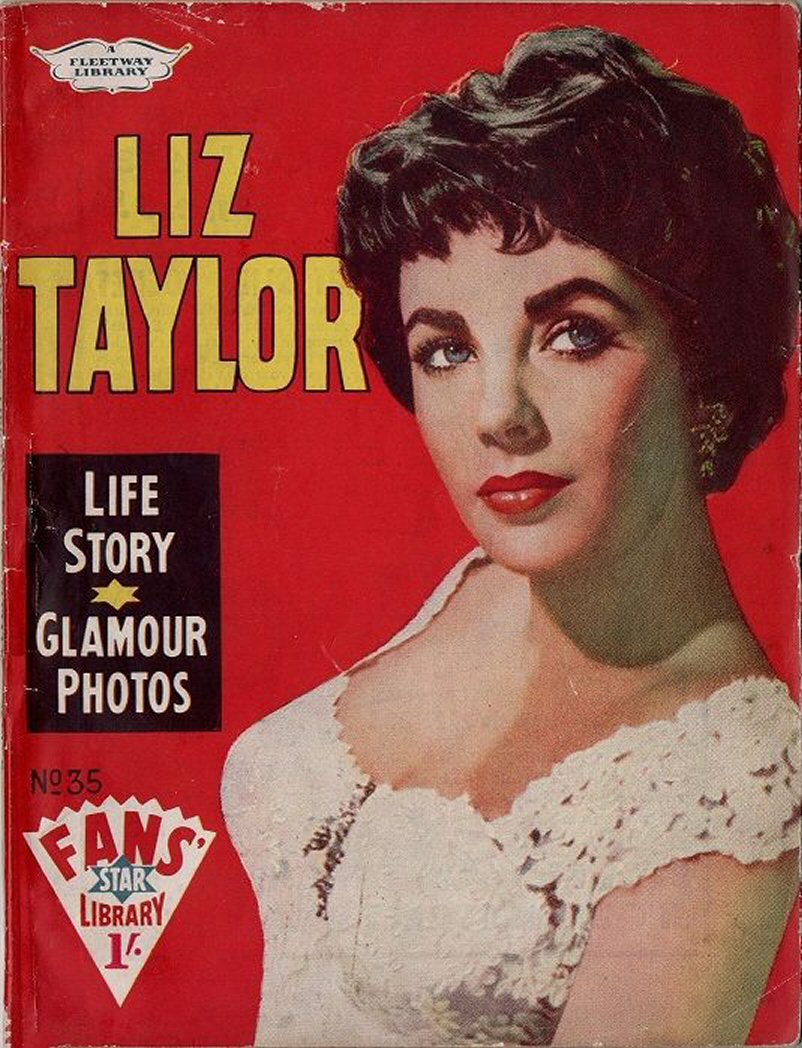 FANS STAR LIBRARY magazine side cover Issue 35  1959