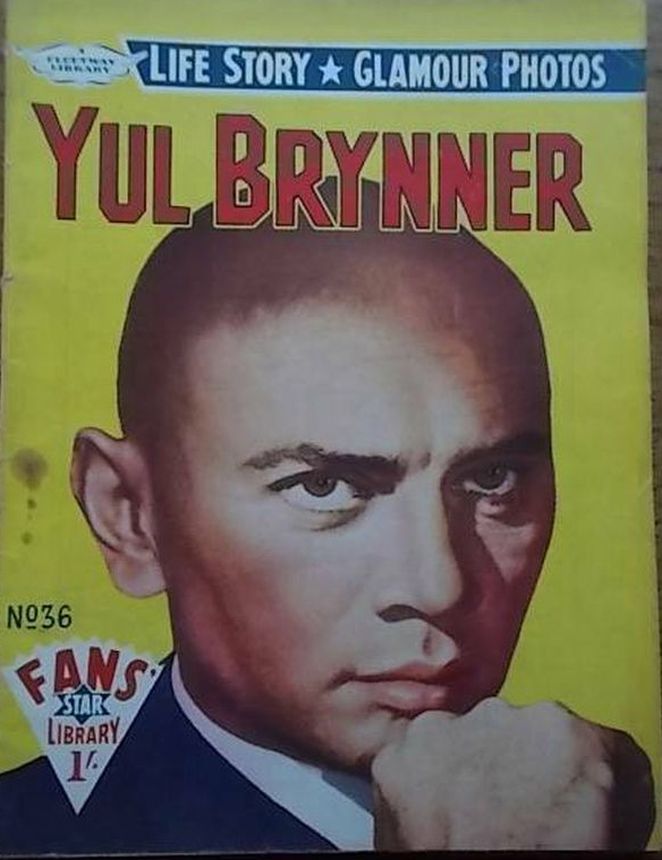 FANS STAR LIBRARY magazine side cover Issue 36  1960