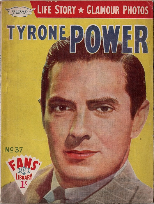 FANS STAR LIBRARY magazine side cover Issue 37  1960