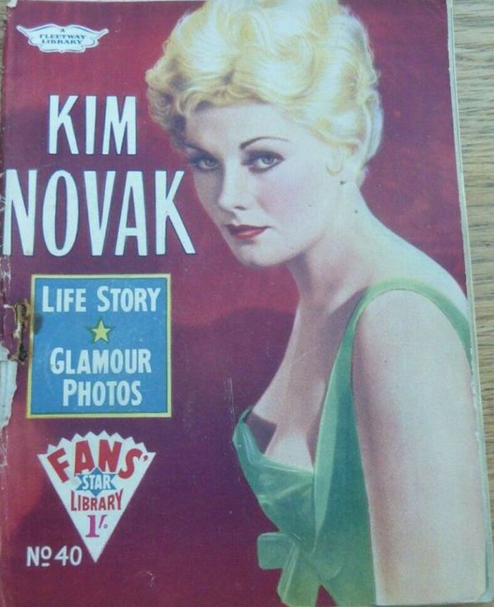 FANS STAR LIBRARY magazine side cover Issue 40  1960