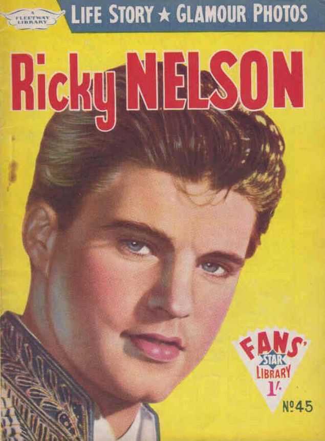 FANS STAR LIBRARY magazine side cover Issue 45  1960