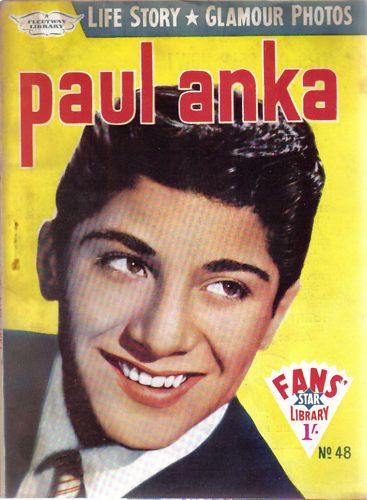 FANS STAR LIBRARY magazine side cover Issue 48  1960