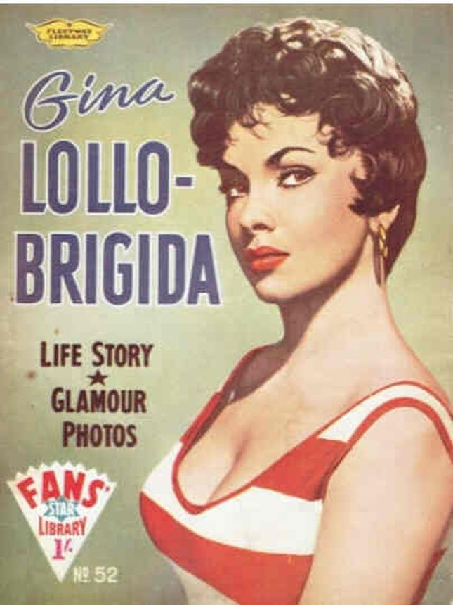 FANS STAR LIBRARY magazine side cover Issue 52  1960