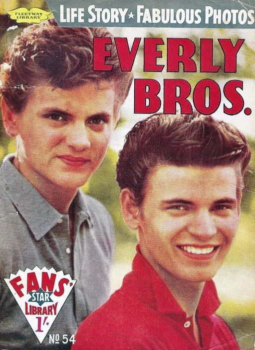 FANS STAR LIBRARY magazine side cover Issue 54  1960