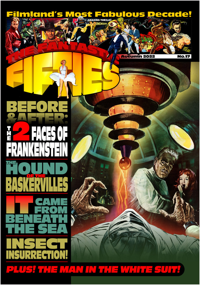 FANTASTIC FIFTIES magazine side cover Issue 17 Autumn 2022