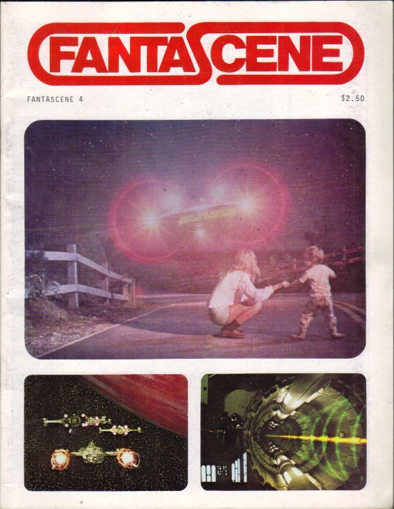 FANTASCENE magazine side cover Issue 4  1978