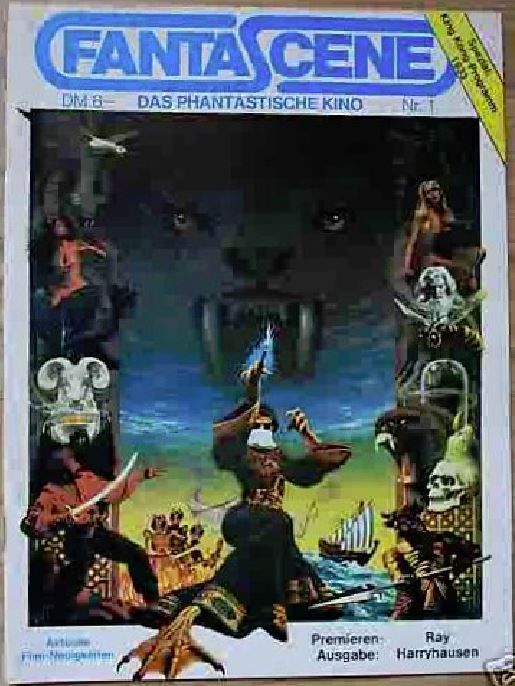 FANTASCENE (DE) magazine side cover Issue 1  1983