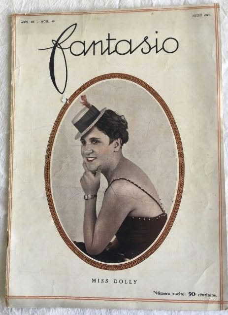 FANTASIO magazine side cover Issue 43  July 1927