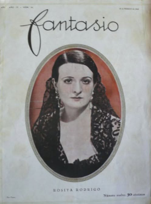 FANTASIO magazine side cover Issue 54  March 1928