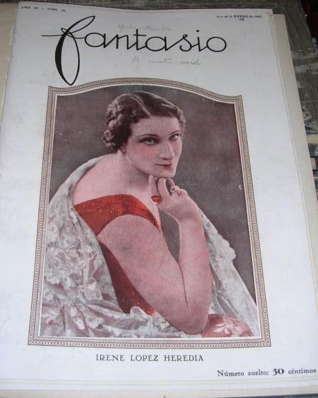 FANTASIO magazine side cover Issue 50   1928