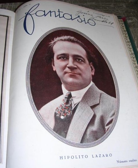FANTASIO magazine side cover   1928
