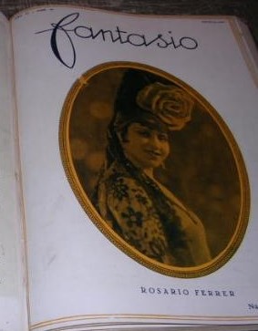FANTASIO magazine side cover   1928