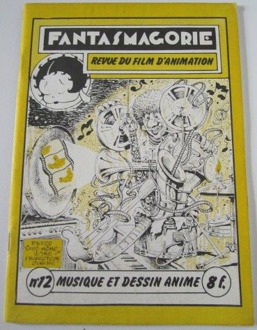 FANTASMAGORIE magazine side cover Issue 12  1977