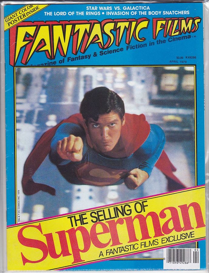 FANTASTIC FILMS magazine side cover Issue 7 April 1979