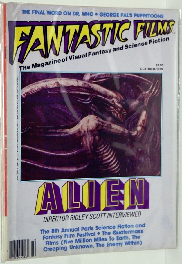 FANTASTIC FILMS magazine side cover Issue 11 October 1979