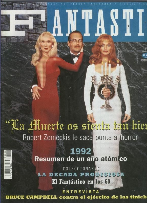 FANTASTIC magazine side cover Issue 10 December 1992