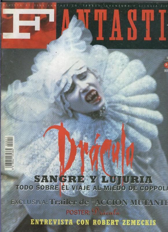 FANTASTIC magazine side cover Issue 11 January 1993