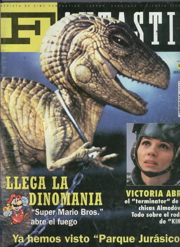 FANTASTIC magazine side cover Issue 17 July/August 1993