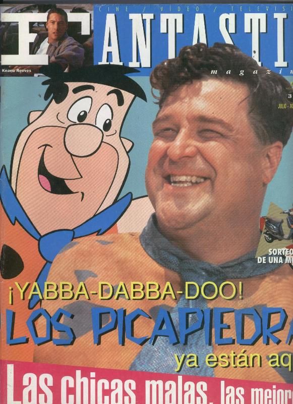 FANTASTIC magazine side cover Issue 28 July/August 1994