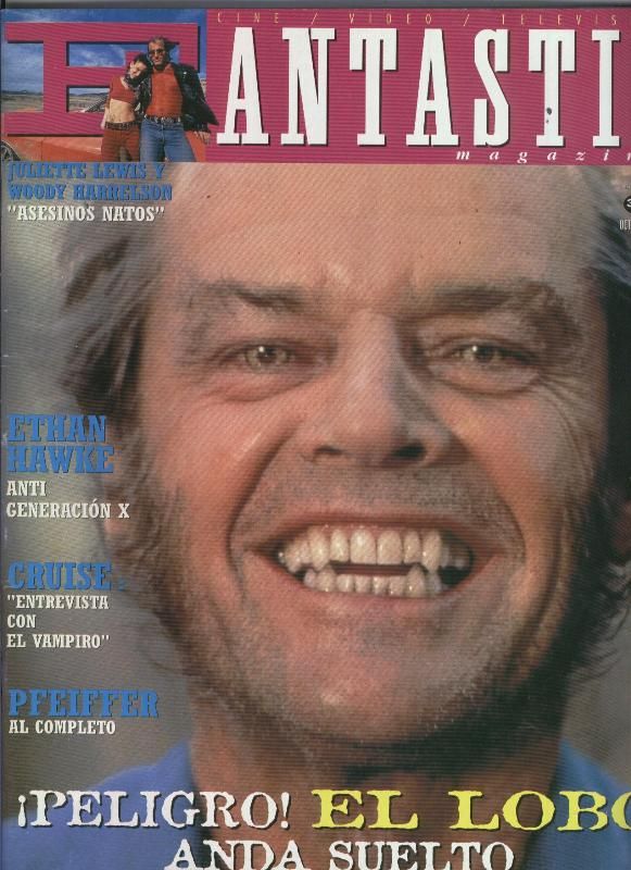 FANTASTIC magazine side cover Issue 30 October 1994