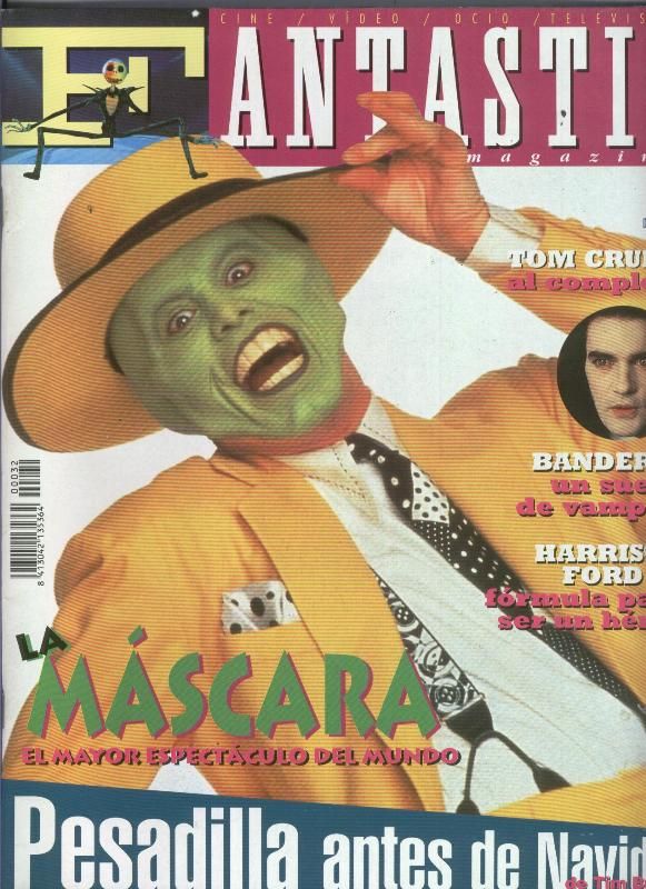 FANTASTIC magazine side cover Issue 32 December 1994