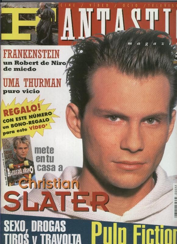 FANTASTIC magazine side cover Issue 33 January 1995