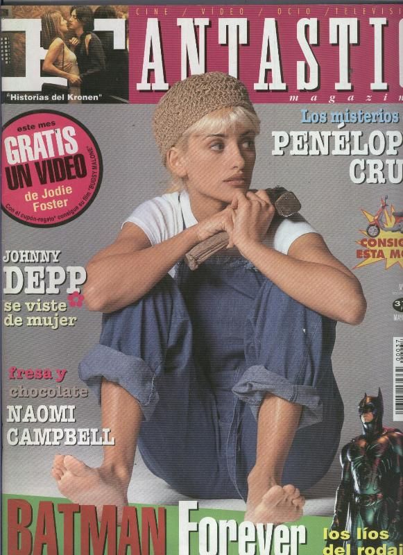 FANTASTIC magazine side cover Issue 37 May 1995