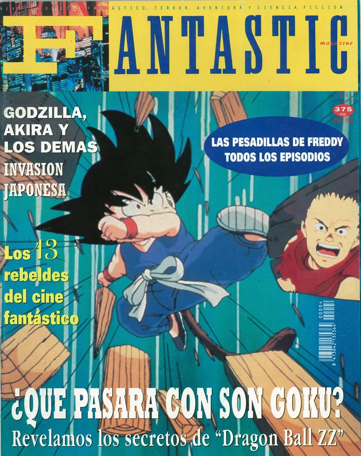 FANTASTIC magazine side cover Issue 4 May 1992