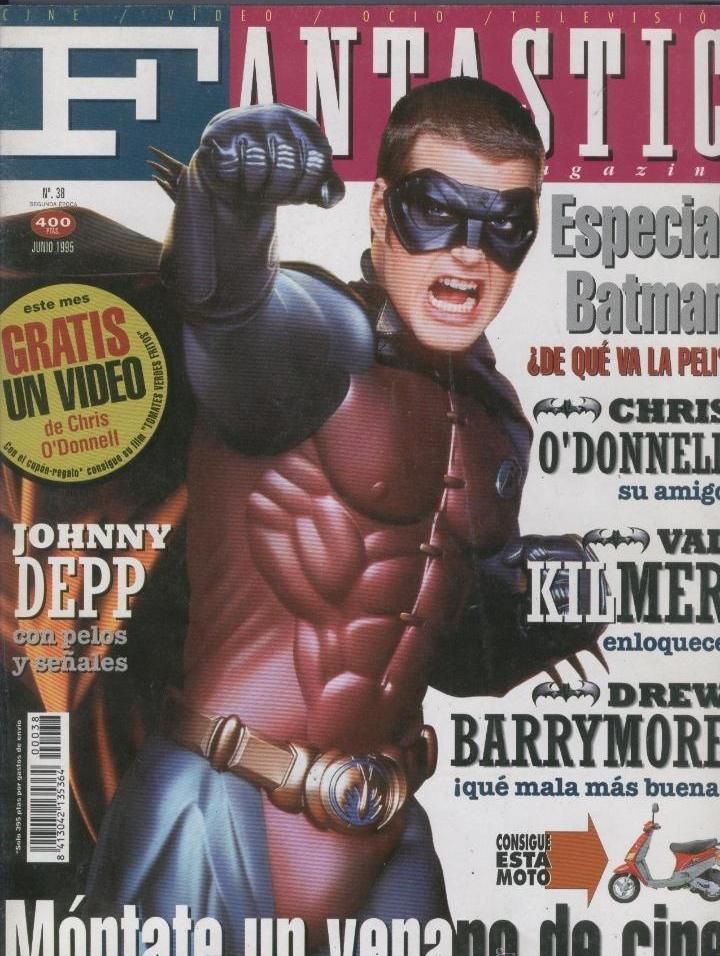 FANTASTIC magazine side cover Issue 38 June 1995