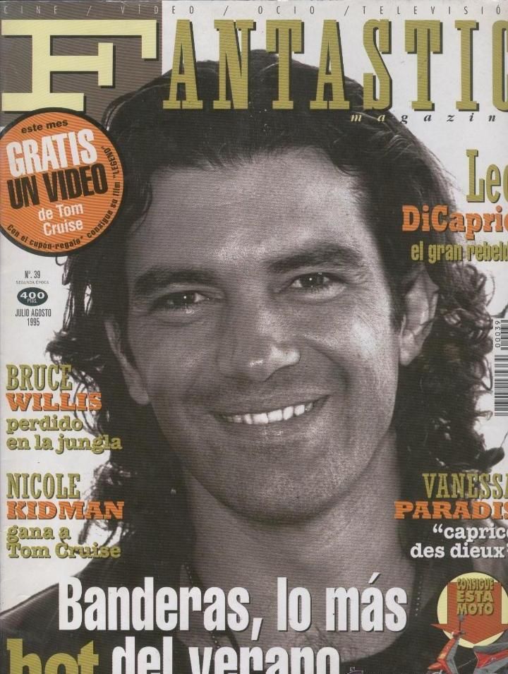 FANTASTIC magazine side cover Issue 39 July/August 1995