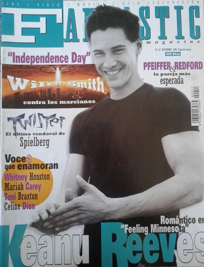 FANTASTIC magazine side cover Issue 52 September 1996