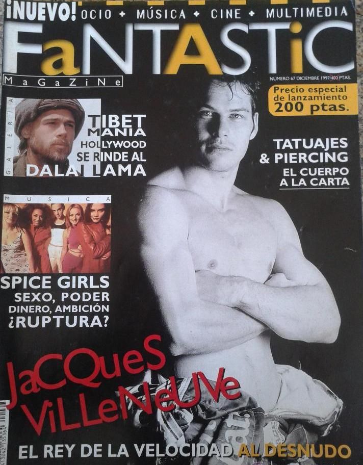 FANTASTIC magazine side cover Issue 67 December 1997