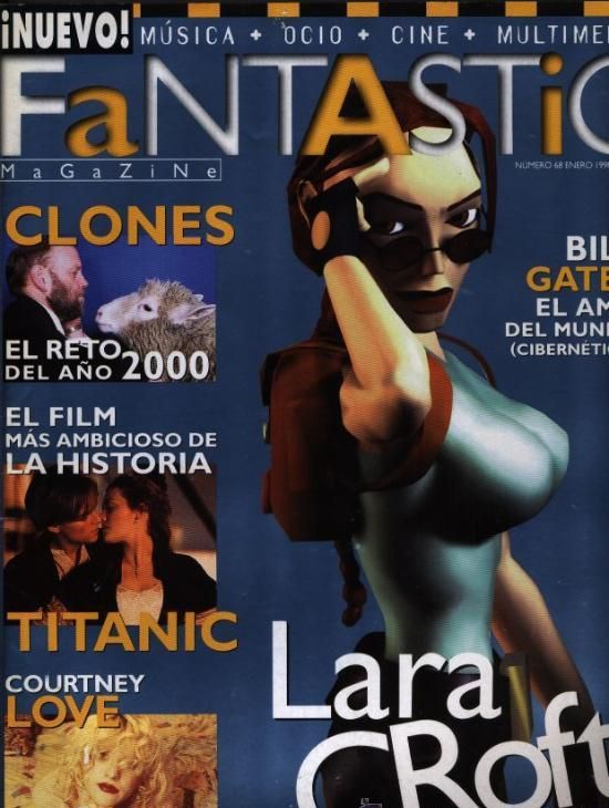 FANTASTIC magazine side cover Issue 68 January 1998