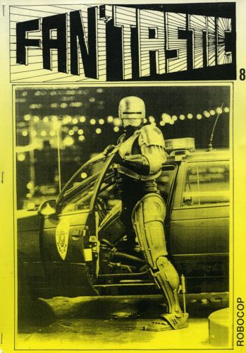 FANTASTIC (Fr) magazine side cover Issue 8 February 1988