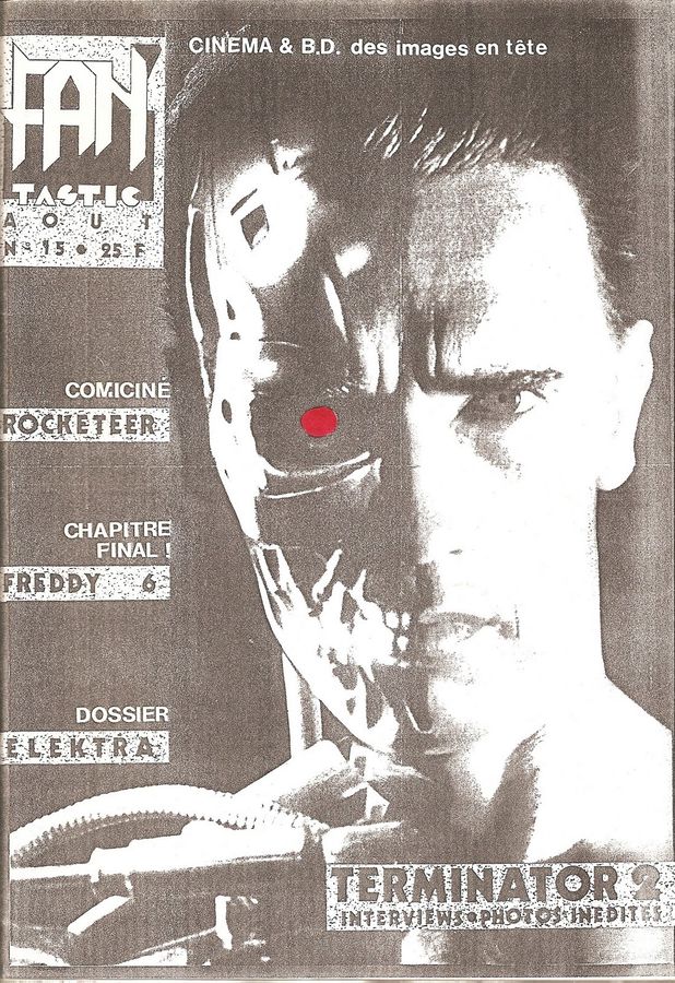 FANTASTIC (Fr) magazine side cover Issue 15  