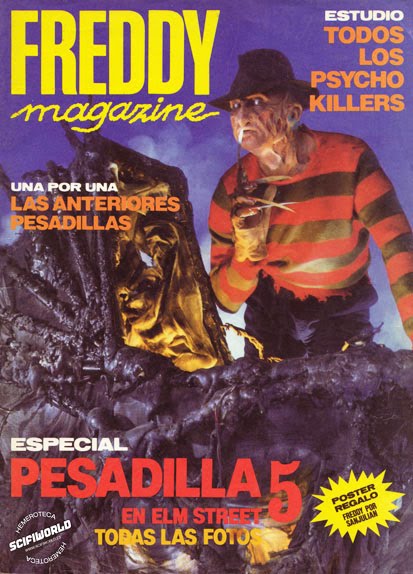 FANTASTIC MAGAZINE magazine side cover  1990