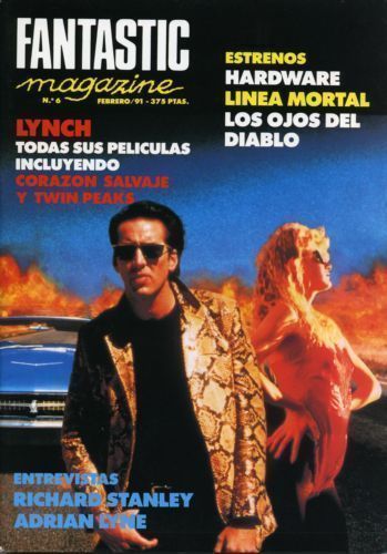 FANTASTIC MAGAZINE magazine side cover Issue 6 February 1991