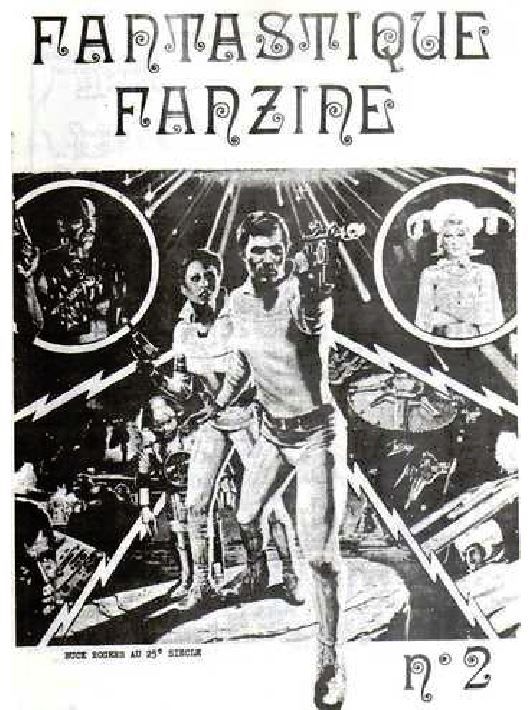 FANTASTIQUE FANZINE magazine side cover Issue 2 November 1979