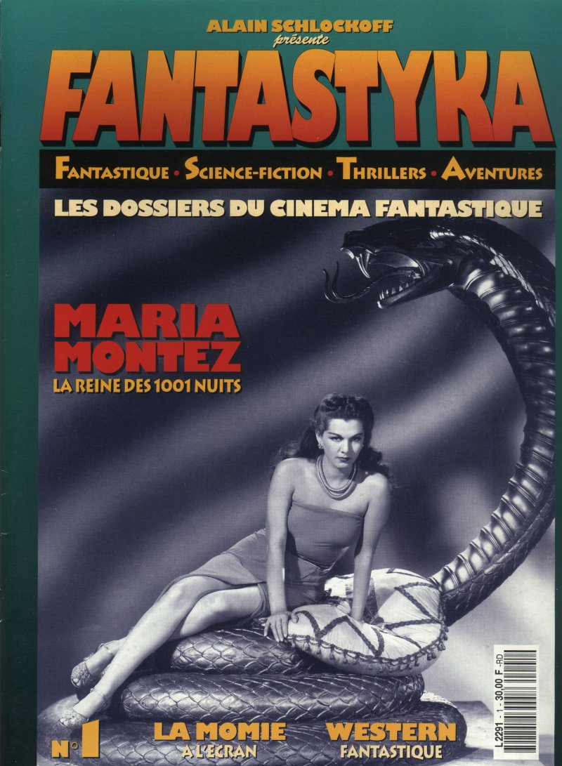 FANTASTYKA magazine side cover Issue 1 October 1993